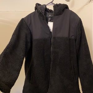 H&M faux shearing jacket - Brand new